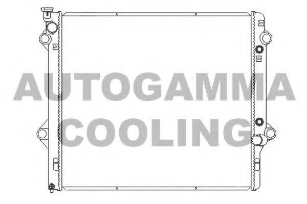 Теплообменник 107190 AUTOGAMMA