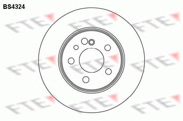 Тормозной диск BS4324 FTE
