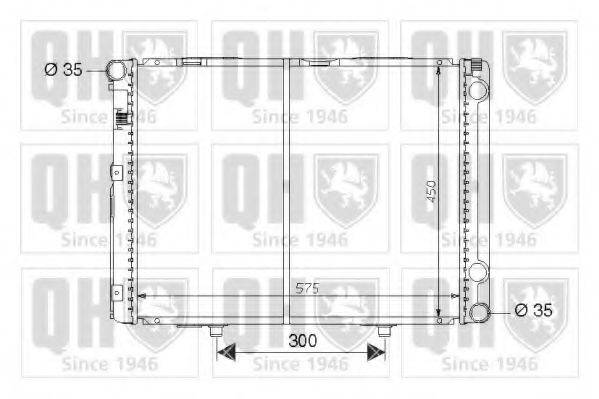 Теплообменник QER1743 QUINTON HAZELL