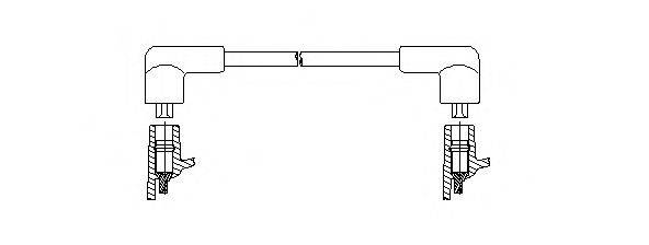 Провод зажигания 820/57 BREMI