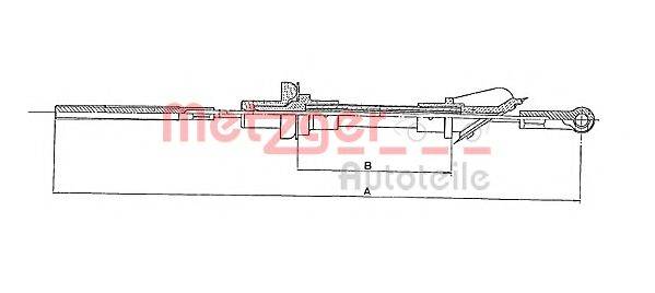 Трос 3074 003 368 SACHS