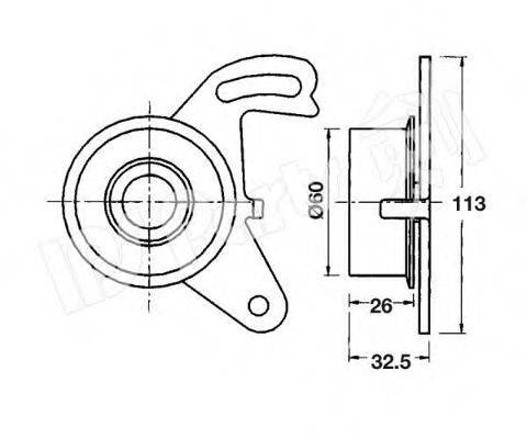 Натяжитель ITB-6502 IPS Parts