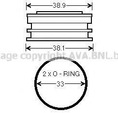 Крышка 980029 AVA QUALITY COOLING