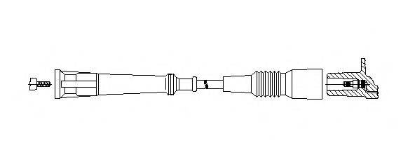 Провод зажигания 122/70 BREMI