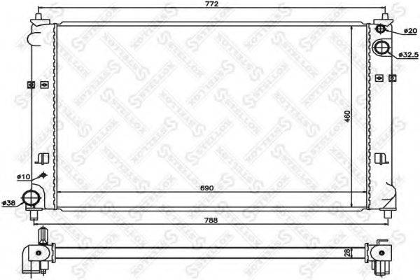 Теплообменник 10-26706-SX STELLOX