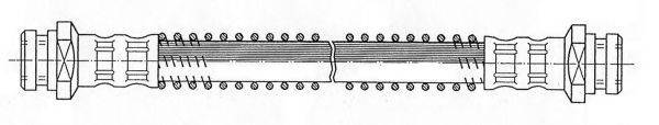 Тормозной шланг 511140 CEF
