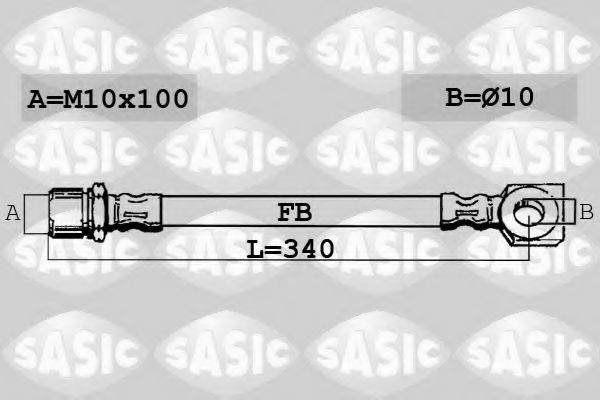 Тормозной шланг SBH6363 SASIC