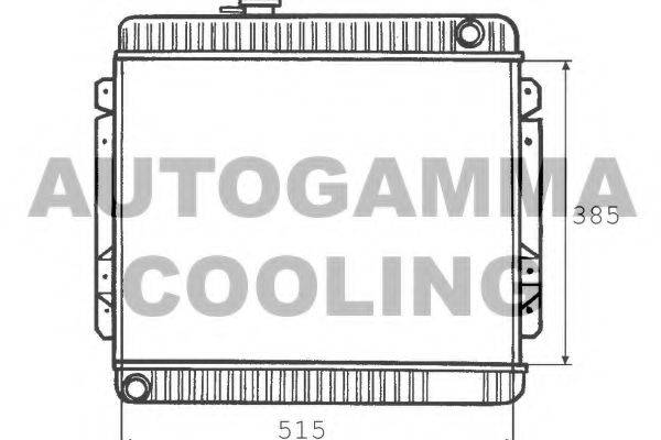 Теплообменник 100328 AUTOGAMMA