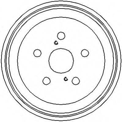 Тормозной барабан 329087J JURID