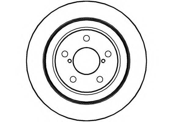 Тормозной диск NBD540 NATIONAL