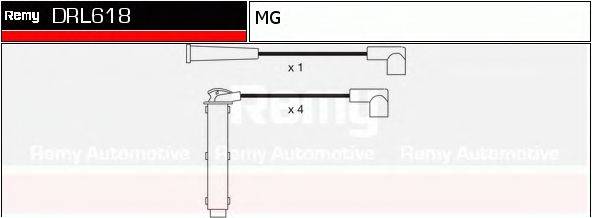 DRL618 REMY Комплект проводов зажигания DRL618 REMY
