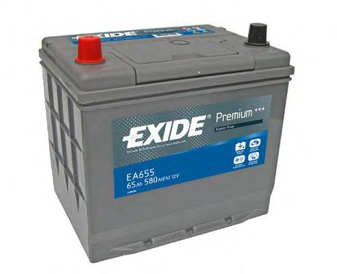 Стартерная аккумуляторная батарея EA655 EXIDE