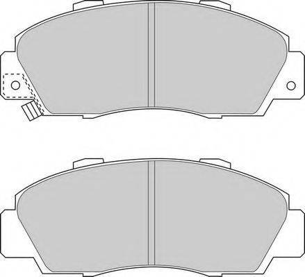 Комплект тормозных колодок, дисковый тормоз DBP260905 DURON