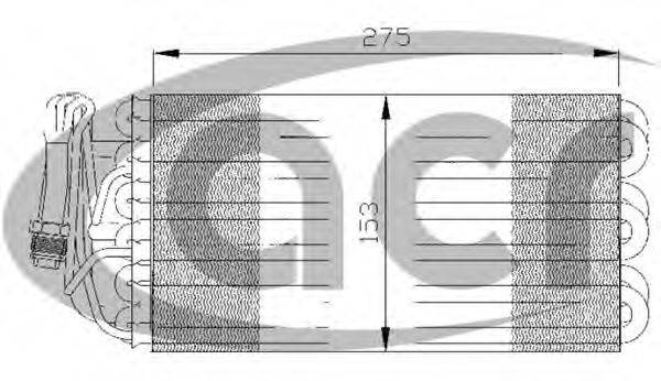 Испаритель, кондиционер 310102 ACR