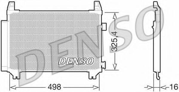 Конденсатор, кондиционер DCN50029 DENSO