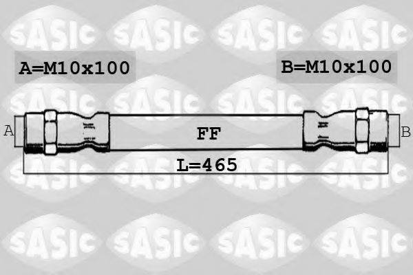 Тормозной шланг SBH6389 SASIC