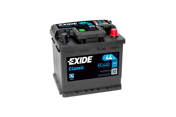 Стартерная аккумуляторная батарея EC440 EXIDE