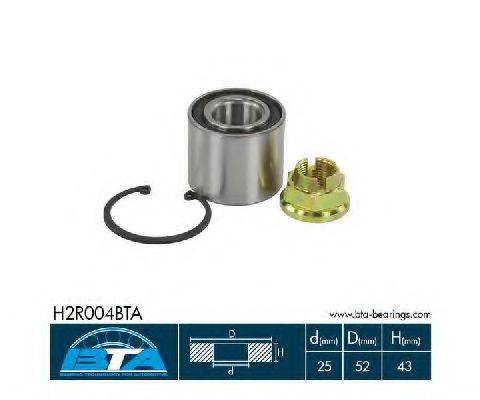 Комплект подшипника ступицы колеса H2R004BTA BTA