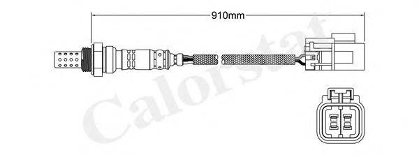 Лямбда-зонд LS140323 CALORSTAT by Vernet