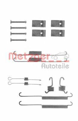 Комплектующие, тормозная колодка 105-0688 METZGER