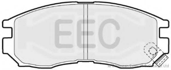 Комплект тормозных колодок, дисковый тормоз BRP0914 EEC