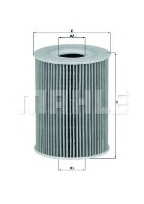 Фильтр масляный OX 254D3 KNECHT