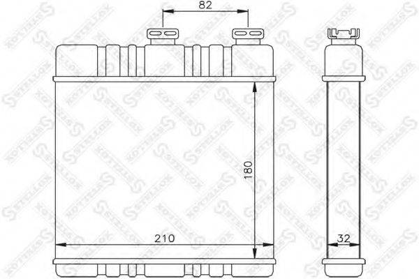 Теплообменник 10-35071-SX STELLOX