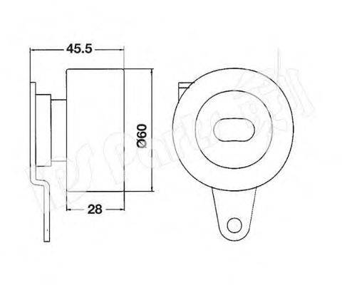 Натяжитель ITB-6411 IPS Parts