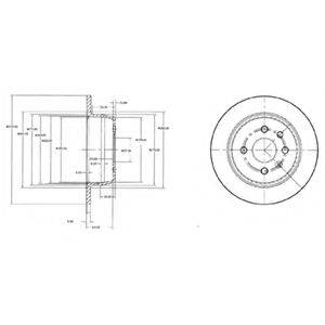 Тормозной диск 19-9041 E.T.F.