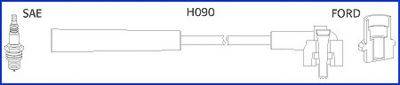 Комплект проводов зажигания 134659 HITACHI