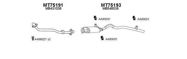 Глушитель 750027 VENEPORTE