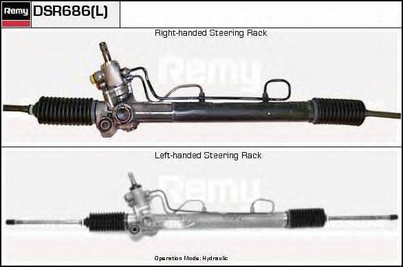 Рулевой механизм DSR686L REMY