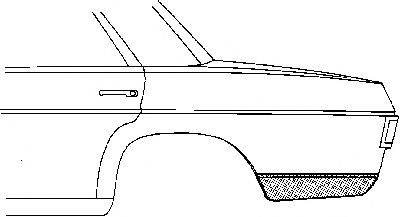 Боковина 3003.33 VAN WEZEL