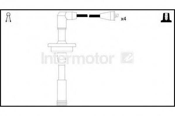 Комплект проводов зажигания 73981 STANDARD