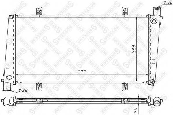 Теплообменник 10-26455-SX STELLOX