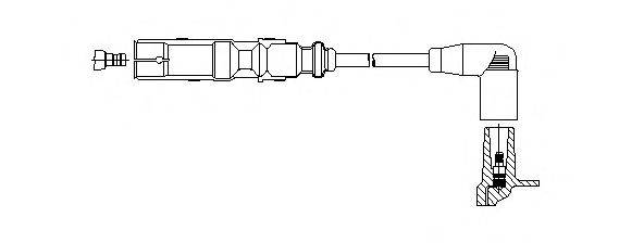 Провод зажигания 162/66 BREMI