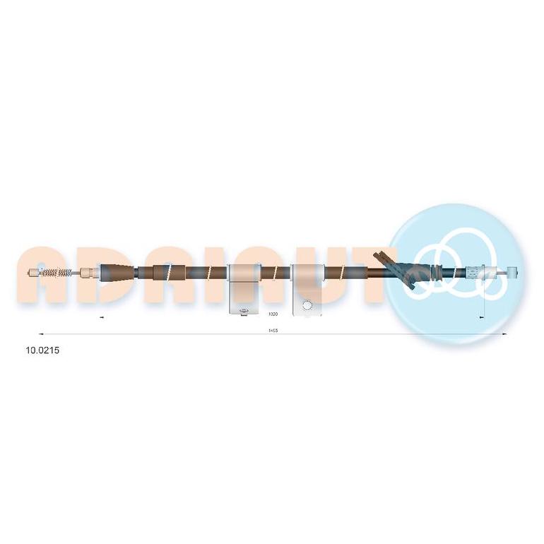 Трос ручного тормоза ATOS 98- 10.0215 ADRIAUTO