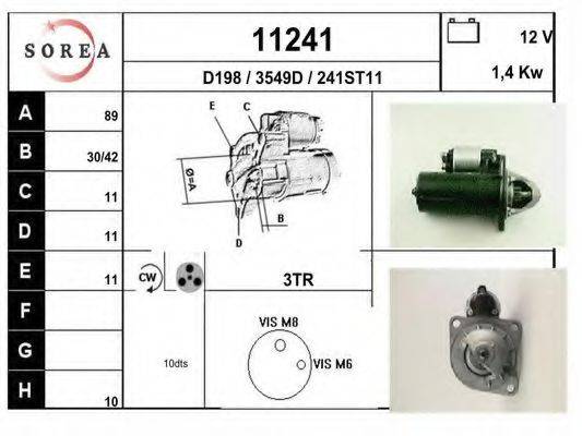 Стартер 11241 EAI