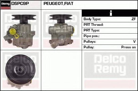 Гидравлический насос, рулевое управление DSPC9P REMY