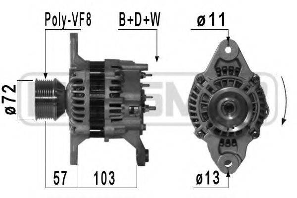 Генератор DRA1116 REMY