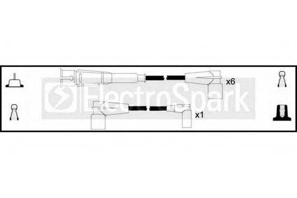 Комплект проводов зажигания OEK933 STANDARD