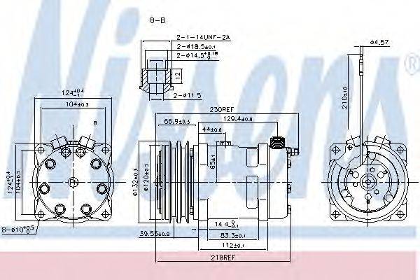 Компрессор 89616 NISSENS