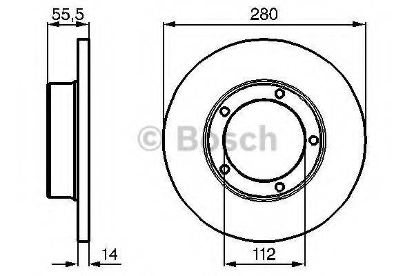 Тормозной диск 353613607140 MAGNETI MARELLI