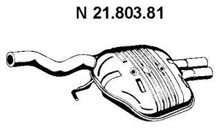 Глушитель выхлопных газов конечный 21.803.81 EBERSPACHER