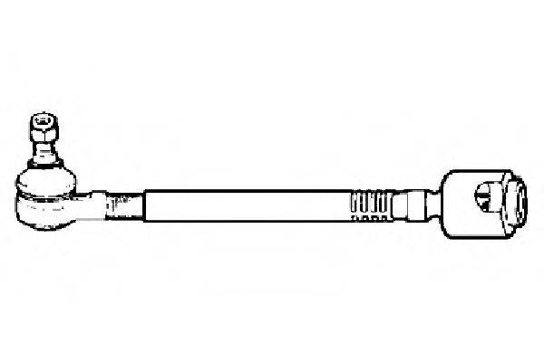Поперечная рулевая тяга 0503700 OCAP