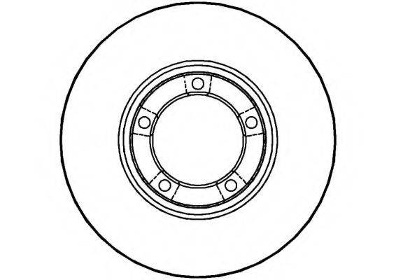 Тормозной диск NBD378 NATIONAL