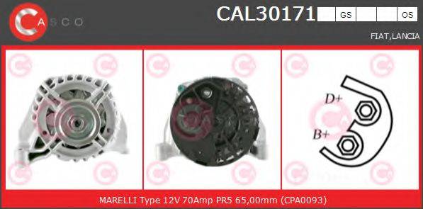 Генератор CAL30171GS CASCO