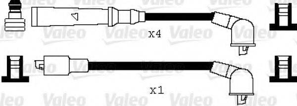 Комплект проводов зажигания 346026 VALEO