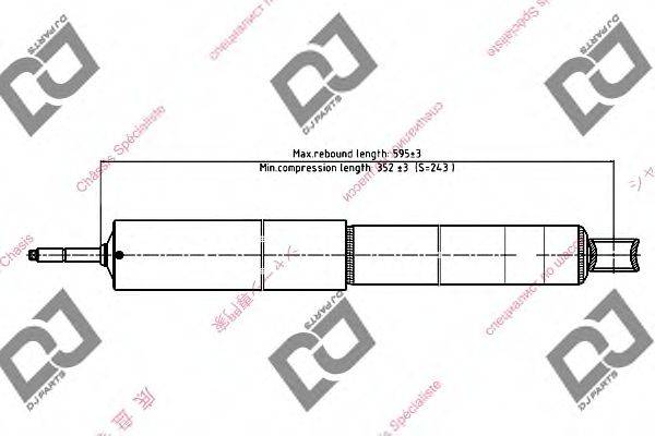 Амортизатор DS1610HT DJ PARTS