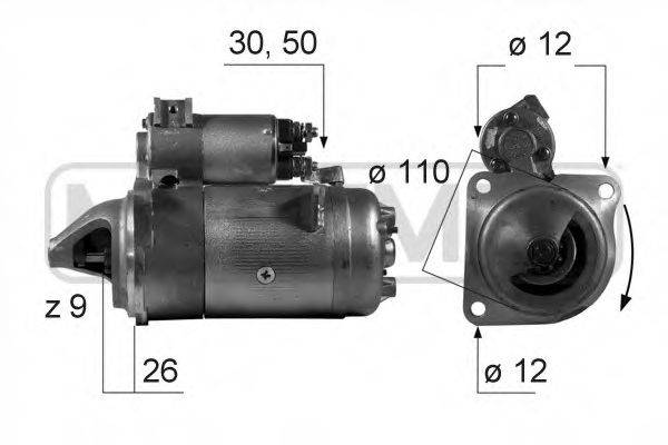 Стартер 220282 MESSMER